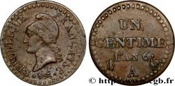 Un centime Dupré, grand 6 1798 Paris F.100/4