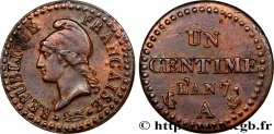 Un centime Dupré, grand 7 1799 Paris F.100/16