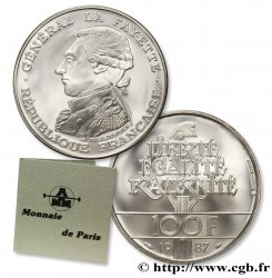 Belle Épreuve 100 francs La Fayette 1987  F.1603 5 ST68 