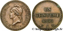 Un centime Dupré, IIe République 1850 Paris F.101/5 SS48 