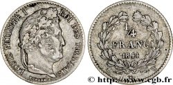 1/4 franc Louis-Philippe 1844 Lille F.166/101