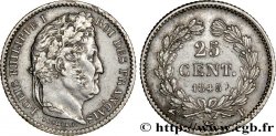 25 centimes Louis-Philippe 1845 Rouen F.167/1