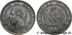 Cinq centimes Napoléon III, tête nue 1854 Paris F.116/8 XF48 
