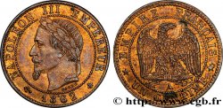 Un centime Napoléon III, tête laurée 1862 Paris F.103/4