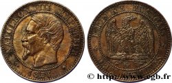 Deux centimes Napoléon III, tête nue 1856 Strasbourg F.107/40 TTB48 