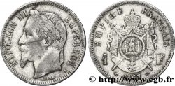 1 franc Napoléon III, tête laurée 1867 Bordeaux F.215/9
