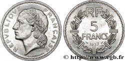 5 francs Lavrillier, nickel 1937  F.336/6 AU55 