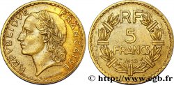 5 francs Lavrillier, bronze-aluminium 1938  F.337/1