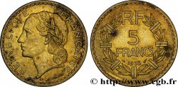 5 francs Lavrillier, bronze-aluminium 1938  F.337/1