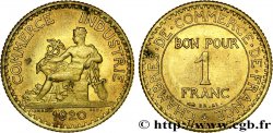 1 franc Chambres de Commerce 1920 Paris F.218/2 SUP60 