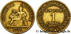 1 franc Chambres de Commerce 1926 Paris F.218/8