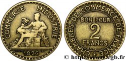 2 francs Chambres de Commerce 1926  F.267/8