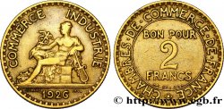 2 francs Chambres de Commerce 1926  F.267/8