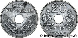 20 centimes État français, légère 1944  F.153A/2 BB52 