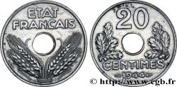 20 centimes État français, légère 1944  F.153A/2 AU52 