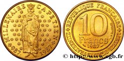 Faux de 10 francs Millénaire Capétien 1987  F.371/2 var.