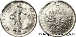 5 francs Semeuse, nickel 1974 Pessac F.341/6 FDC68 
