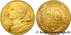 10 centimes Marianne, BE (Belle Épreuve) 1991 Pessac F.144/31 var.