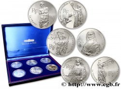 Brillant Universel Coffret 6 Essais - Bicentenaire du Musée du Louvre 1993 Paris F.  FDC68 