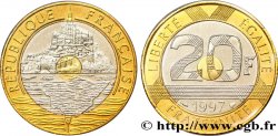 20 francs Mont Saint-Michel, BU (Brillant Universel) 1997 Pessac F.403/13