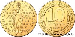 Essai de 10 francs Millénaire Capétien 1987 Pessac F.371/1