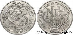 5 francs Cinquantenaire de l’ONU 1995 Pessac F.345/1 SUP58 