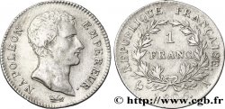 1 franc Napoléon Empereur, Calendrier grégorien 1806 Paris F.202/1 TTB45 