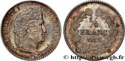 1/4 franc Louis-Philippe 1837 Rouen F.166/64