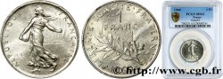1 franc Semeuse, nickel, avec le gros 0 1960 Paris F.226/5