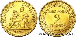 2 francs Chambres de Commerce 1926  F.267/8