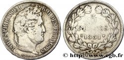 5 francs Ier type Domard, tranche en relief 1831 La Rochelle F.320/5