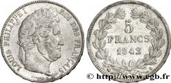 5 francs IIe type Domard 1842 Rouen F.324/96 XF48 