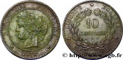 10 centimes Cérès 1875 Paris F.135/14
