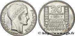 20 francs Turin, rameaux longs 1933  F.400/4