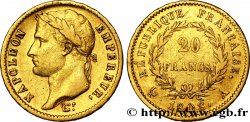 20 francs or Napoléon tête laurée, République française 1808 Paris F.515/2 TTB45 