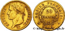 20 francs or Napoléon tête laurée, Empire français 1812 Paris F.516/22 TTB45 