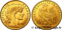 10 francs or Coq 1899 Paris F.509/1 TTB45 