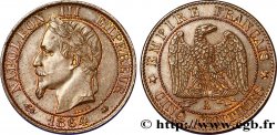 Cinq centimes Napoléon III, tête laurée 1864 Paris F.117/13