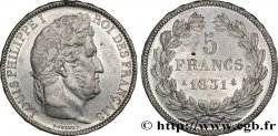 5 francs Ier type Domard, tranche en relief 1831 Paris F.320/1