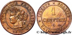 1 centime Cérès 1872 Bordeaux F.104/2 TTB48 