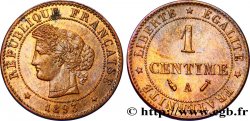 1 centime Cérès 1893 Paris F.104/20 SUP58 