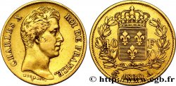 40 francs or Charles X, 2e type 1830 Paris F.544/5