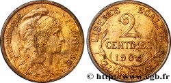 2 centimes Daniel-Dupuis 1904 Paris F.110/9 SUP58 