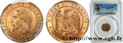 Un centime Napoléon III, tête nue 1853 Lille F.102/8