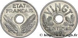 Essai de VINGT centimes État français 1941 Paris F.152/1 FDC65 