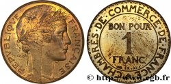 Essai de 1 franc hybride Morlon / Chambres de commerce en bronze-aluminium n.d.  GEM.96 2 fST64 