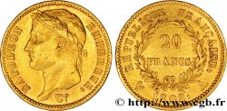 20 francs or Napoléon tête laurée, République française 1808 Paris F.515/2 SUP58 