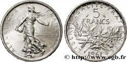 5 francs Semeuse, argent 1961 Paris F.340/5 FDC65 