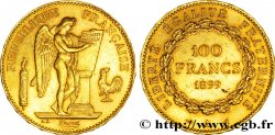 100 francs or Génie, tranche inscrite en relief Dieu protège la France 1899 Paris F.552/12