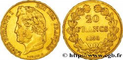 20 francs or Louis-Philippe, Domard 1836 Lille F.527/15 TTB45 